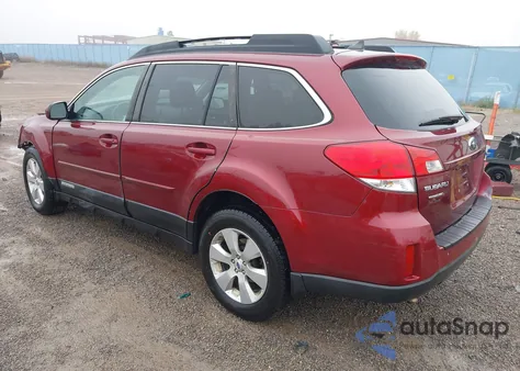 2011 Subaru Outback 2.5I Limited z USA, uszkodzony, nr VIN 4S4BRBKCXB3423425